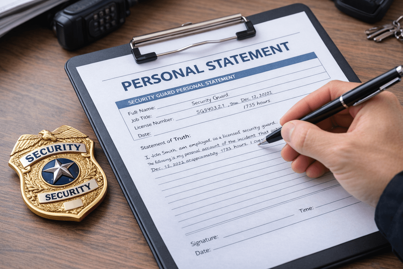 Guard Statement .net What Is a Security Guard Personal Statement? | Patrol Guard Security ...
